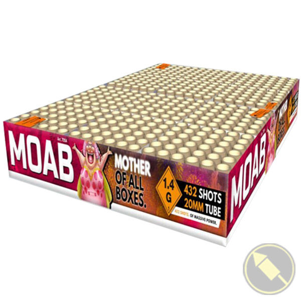 M.O.A.B. Mother of all Boxes Vuurwerk Twente